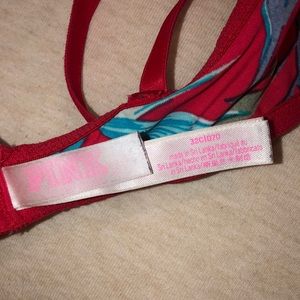 PINK Victoria's Secret Intimates & Sleepwear - VS PINK Tropical Print Wear Everywhere T-Shirt Bra PINK Victoria's Secret Intimates & Sleepwear - VS PINK Tropical Print Wear Everywhere T-Shirt Bra